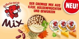 Neu : Der cremige mix aus käse, hülsenfrüchten und gewürzen