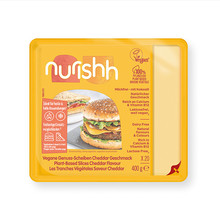 Nurishh® Vegane Genuss-Scheiben Cheddar-Geschmack