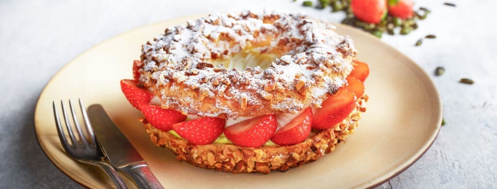 Strawberry Paris-Brest